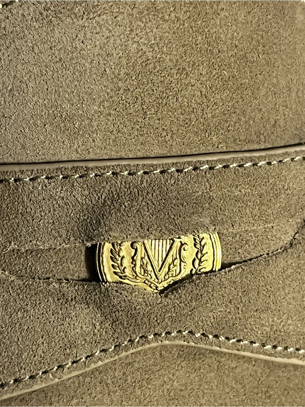 Veronica Beard Penny Flats Suede Loafer Sand Beige 8.5 - Picture 3 of 11